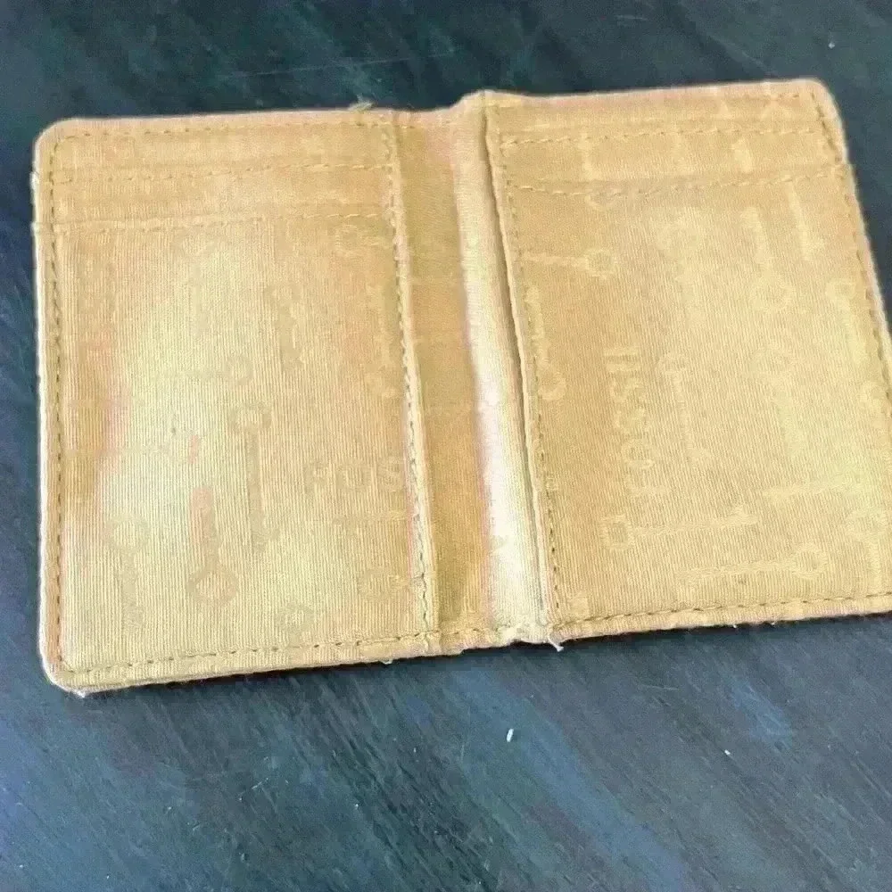 Fossil Fabric Wallet
